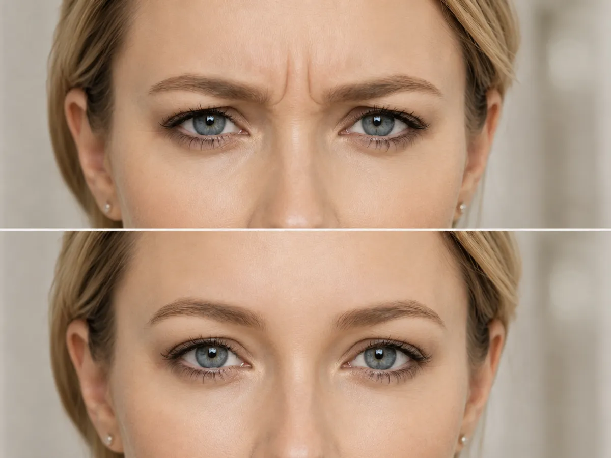 Symbolbild: Botulinumtoxin gegen mimische Falten, Faltenbehandlung Bremen bei Dr. Dr. Ole Jung